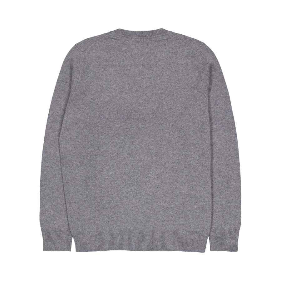 Sigfred Lambswool Grey Melange