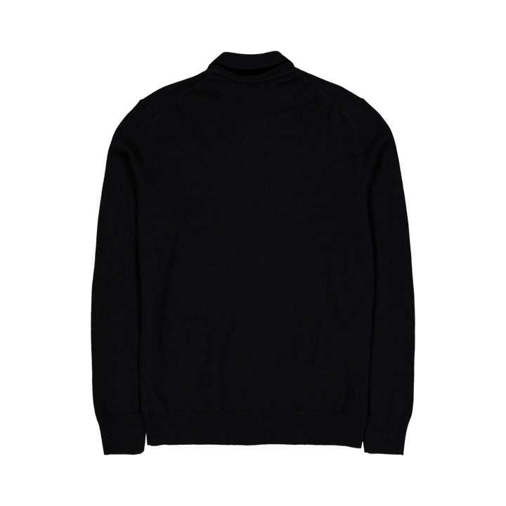 Marco Merino Lambswool Polo Black