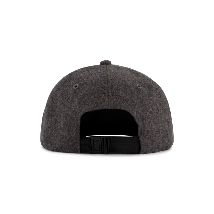Sportkeps i ull Charcoal Melange