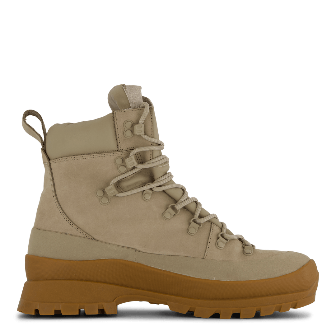 Leather Hiking Boot Khaki