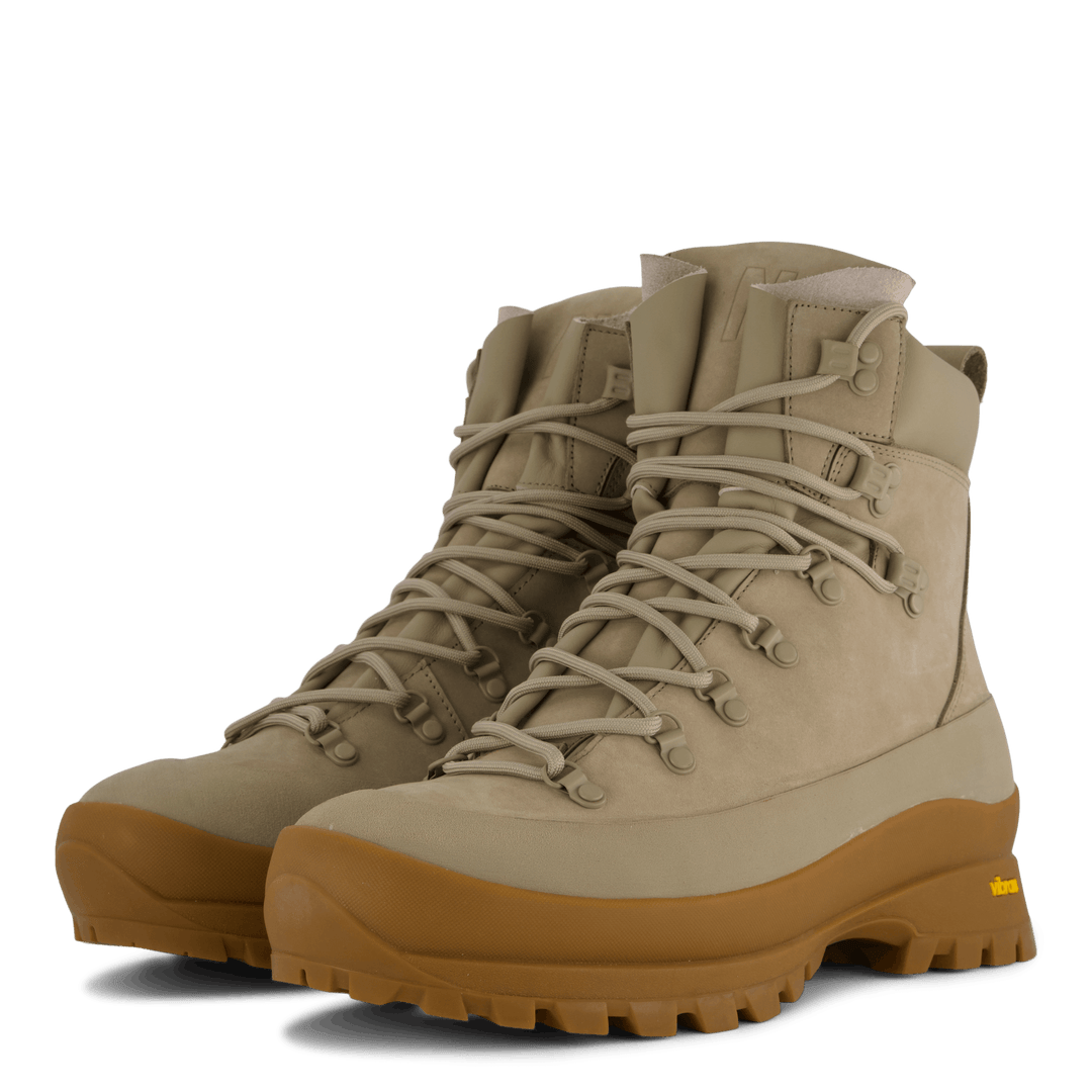 Leather Hiking Boot Khaki