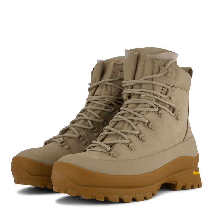 Leather Hiking Boot Khaki