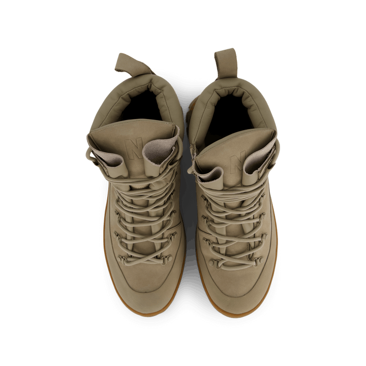 Leather Hiking Boot Khaki