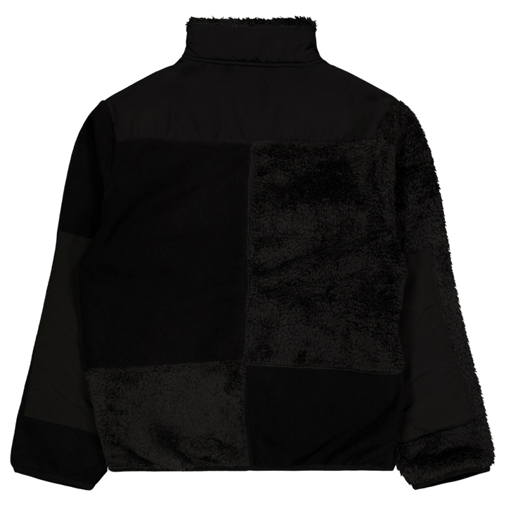 Fleecová bunda Patchwork Black