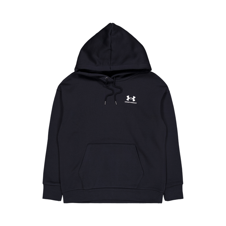 Essential Fleecová mikina s kapucí Black