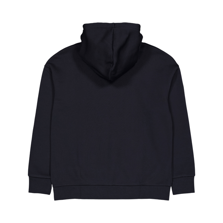 Essential Fleecová mikina s kapucí Black