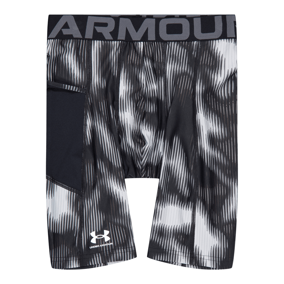 Ua Hg Prtd Long Shorts Black