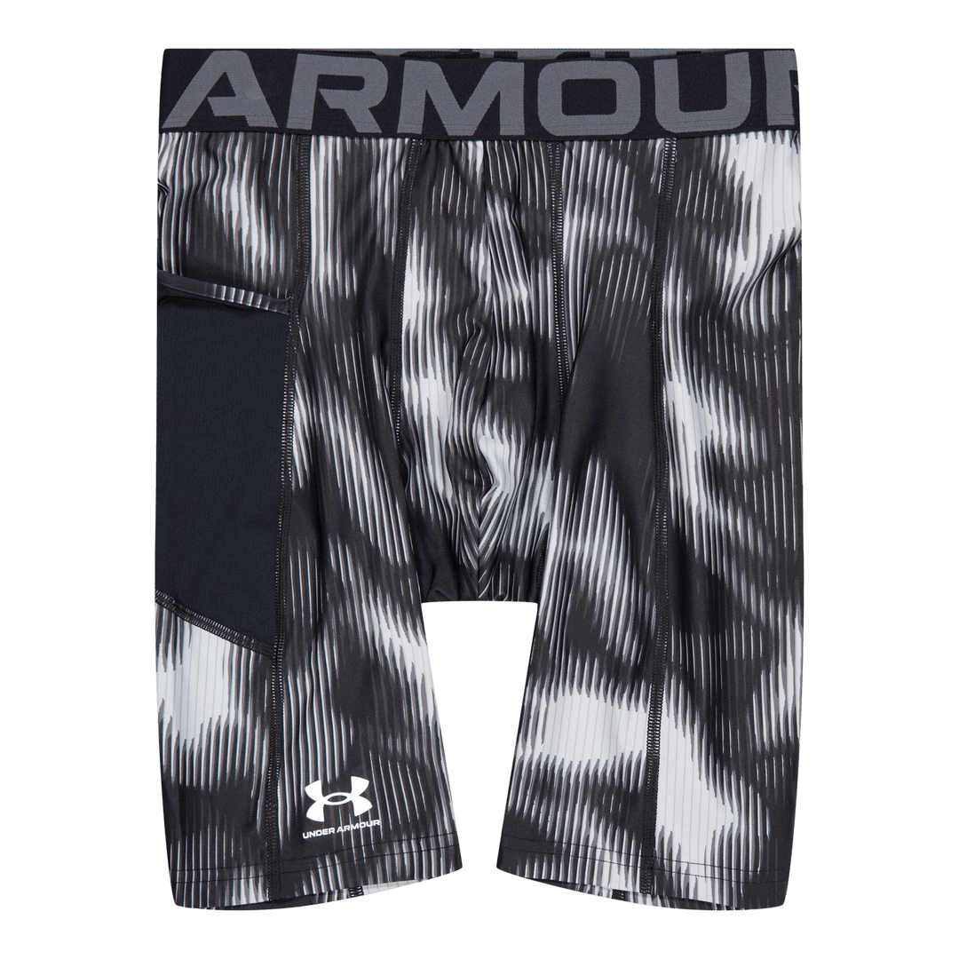Ua Hg Prtd Long Shorts Black