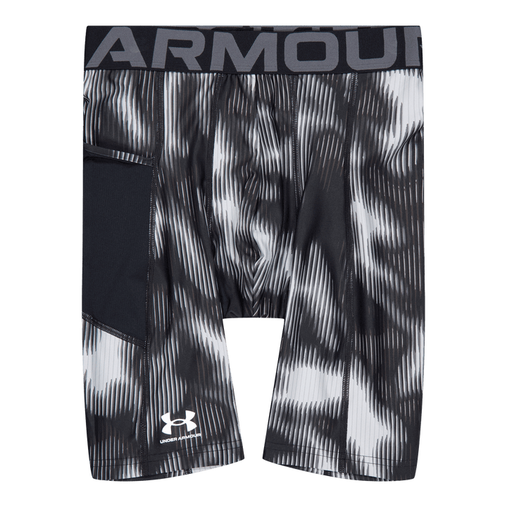 Ua Hg Prtd Long Shorts Black