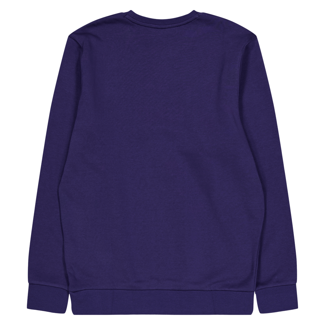 Ua Essential Fleece Crew Midnight Navy