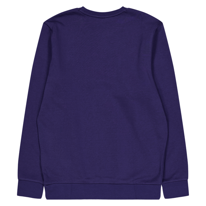 Ua Essential Fleece Crew Midnight Navy