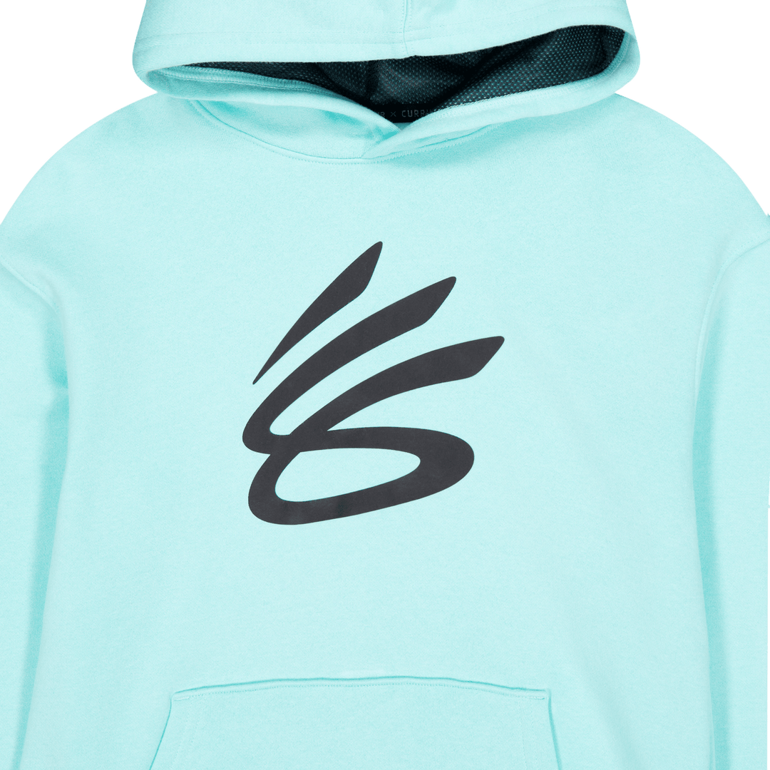 Curry Ragazzi Splash Felpa con cappuccio Neo Turchese