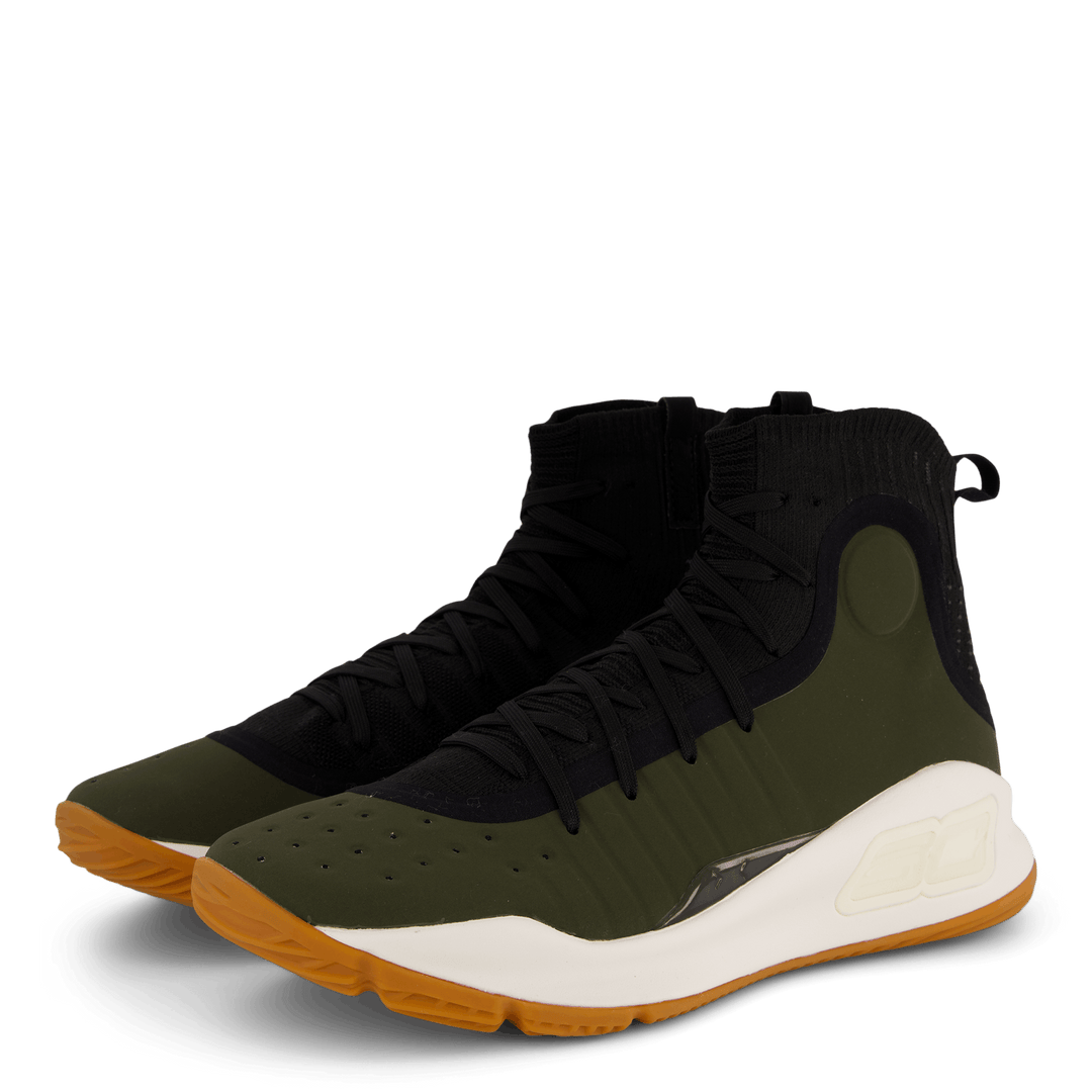 Curry 4 Retro Stealth Gray