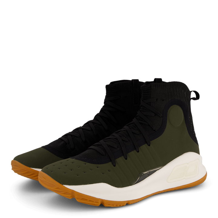 Curry 4 Retro Stealth Gray