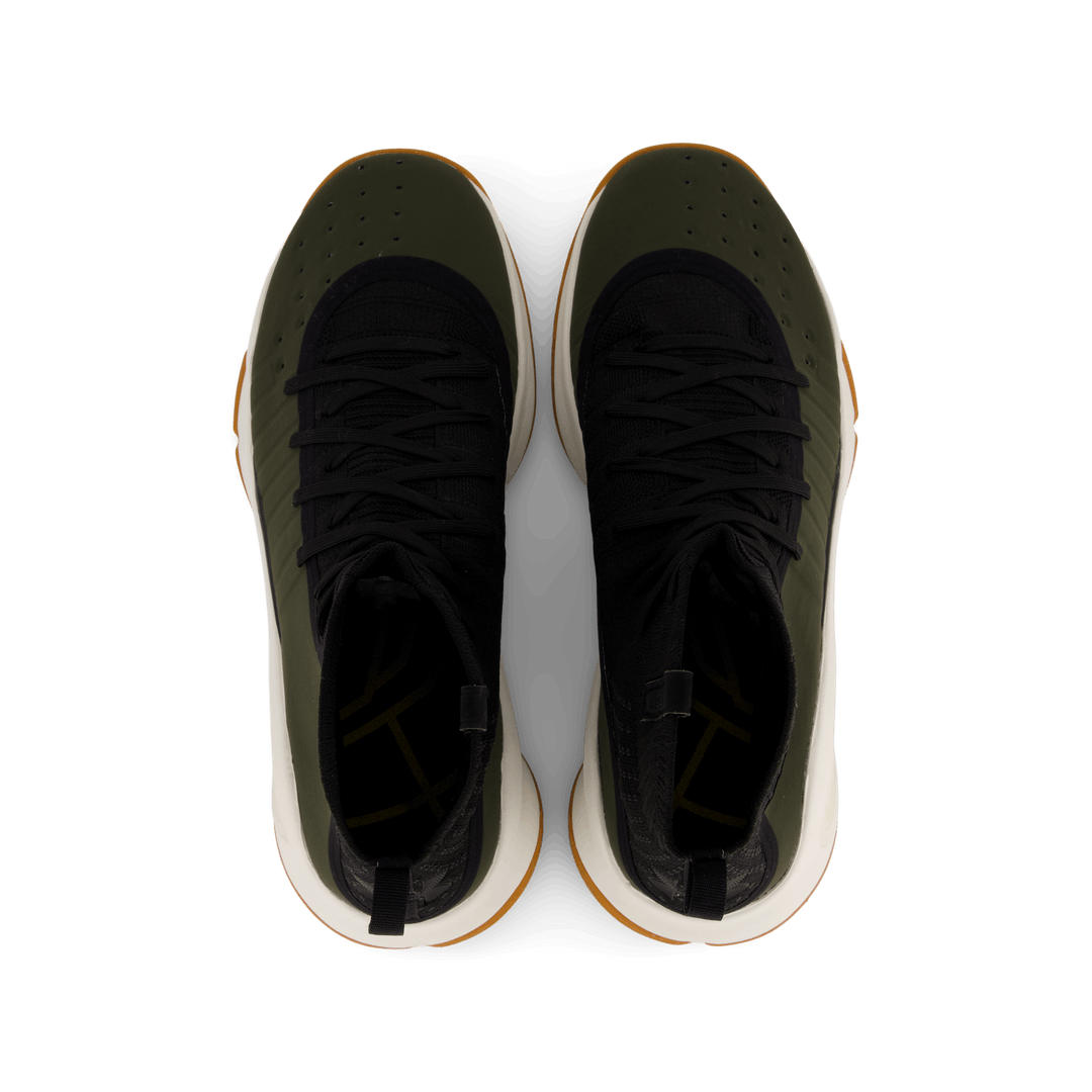 Curry 4 Retro Stealth Gray