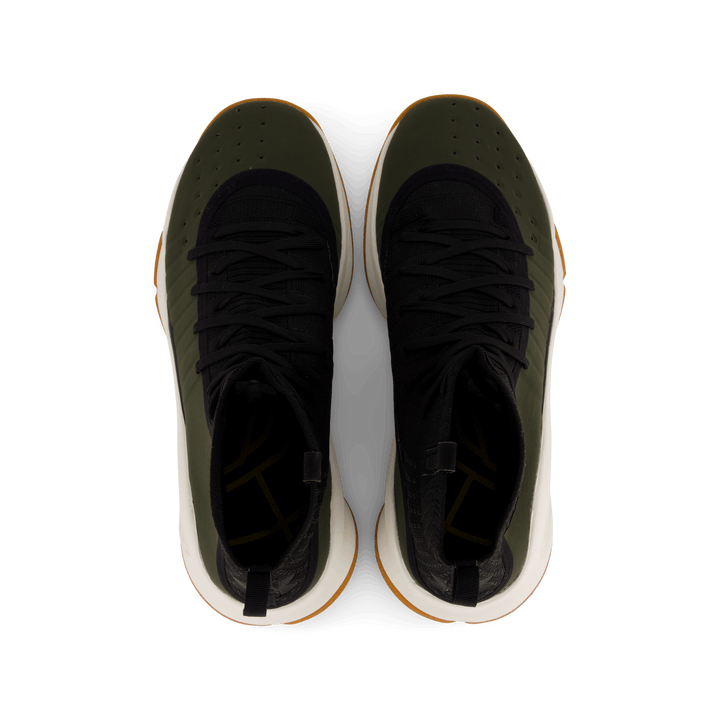 Curry 4 Retro Stealth Gray