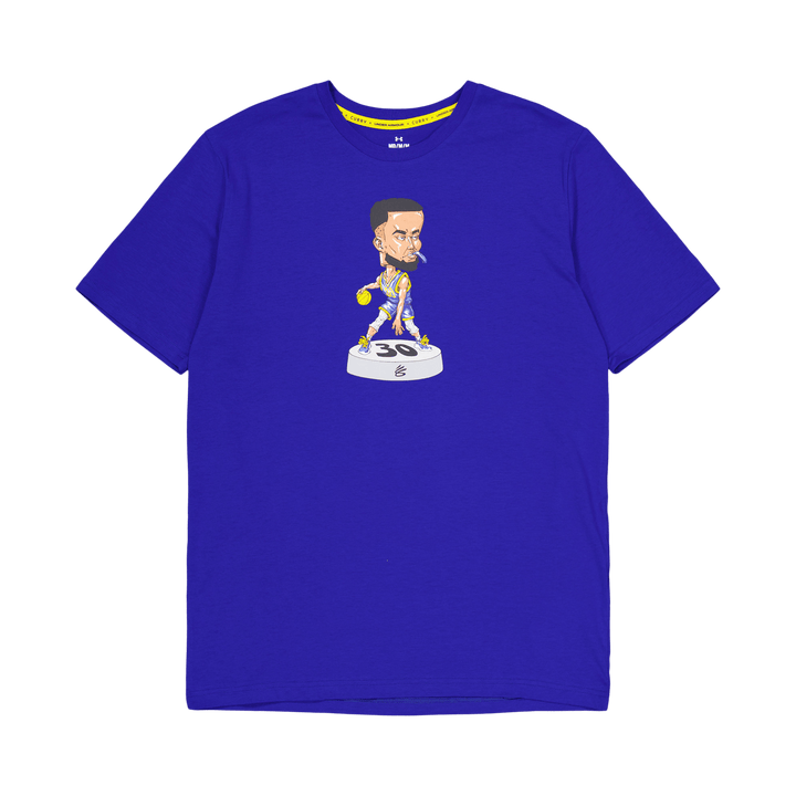 Ua Curry Bobble Head Ss Team Royal
