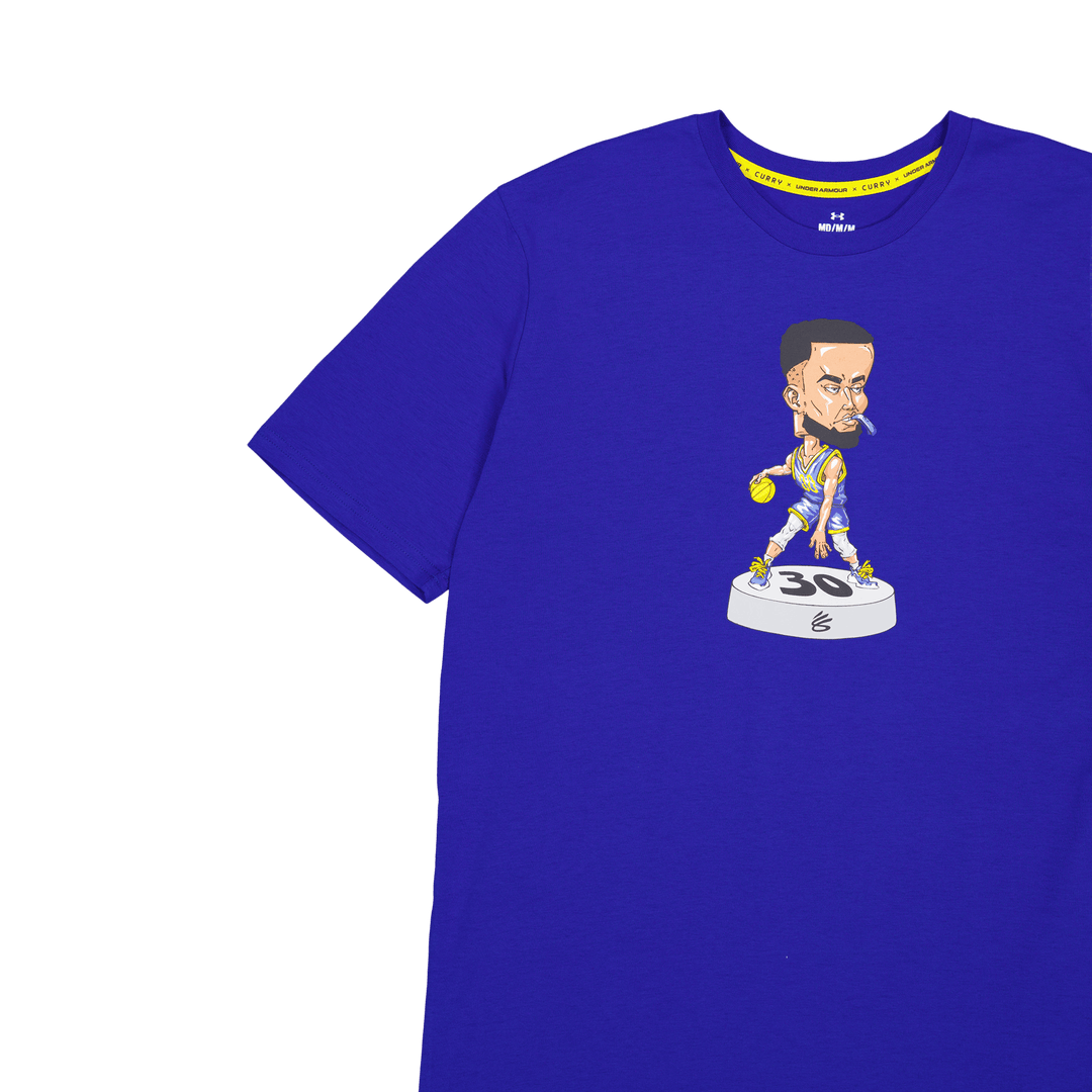 Ua Curry Bobble Head Ss Team Royal