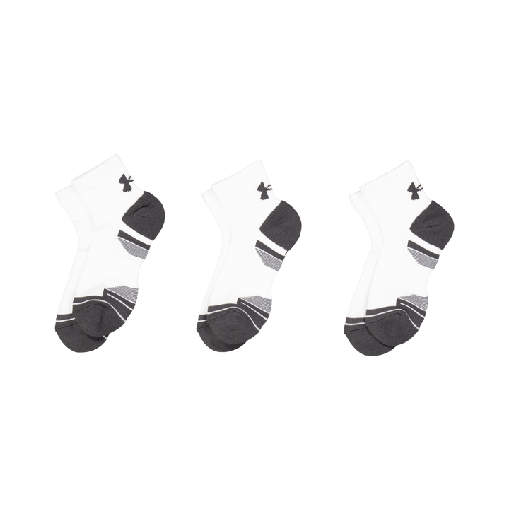 Ua Performance Tech 3pk Qtr Blanc