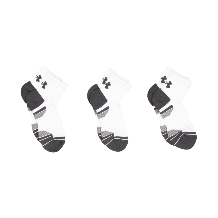Ua Performance Tech 3pk Qtr Blanc