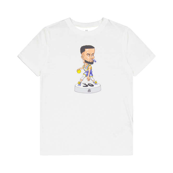 Ua Curry Bobblehead Ss White
