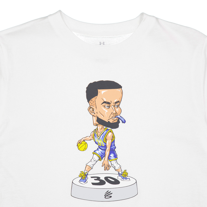 Ua Curry Bobblehead Ss White