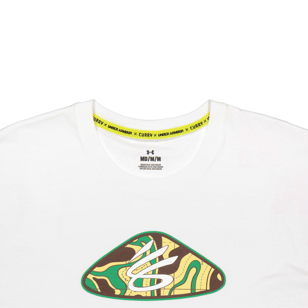 Curry Slvs Tee Hvid