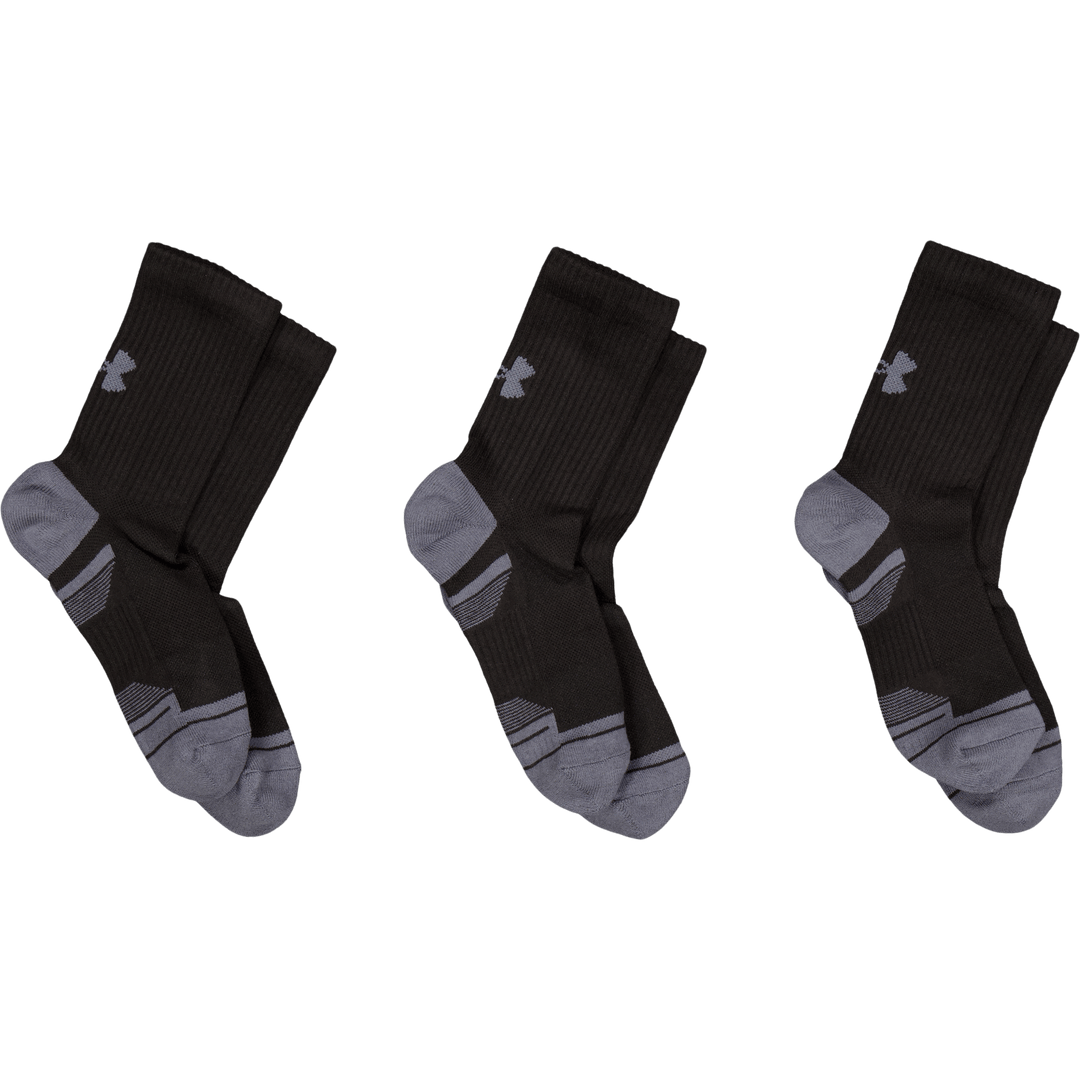 Ua Performance Cotton 3p Mid Noir