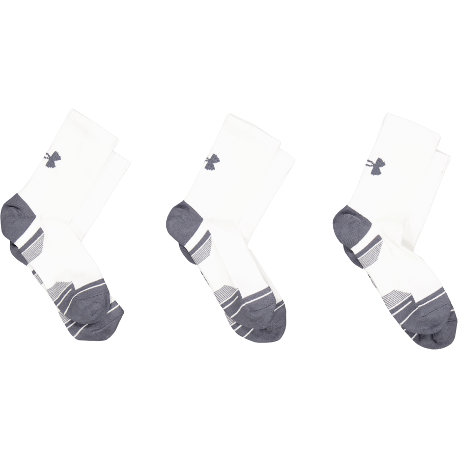 Ua Performance Cotton 3p Mid White