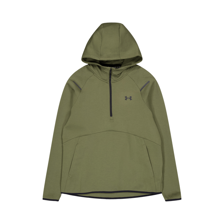 Ua Unstoppable Flc Hoodie Marine Od Green