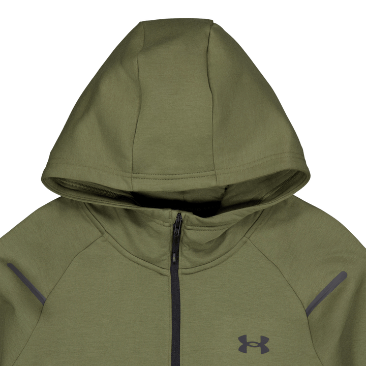 Ua Unstoppable Flc Hoodie Marine Od Green