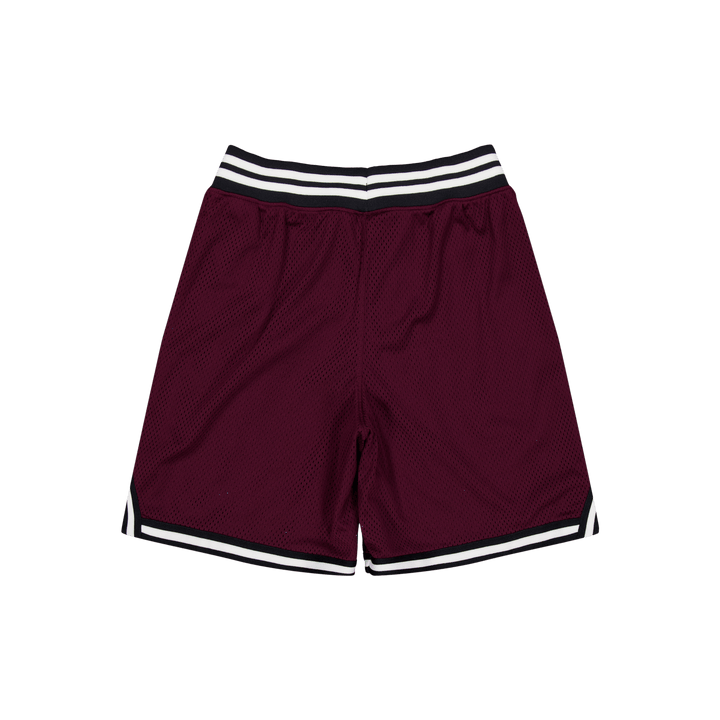 Curry Mesh Short 3 Dark Maroon