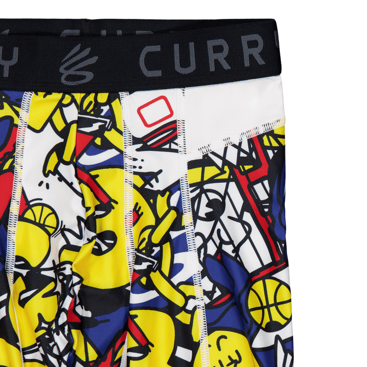 Ua Curry Hg Prtd Shorts White