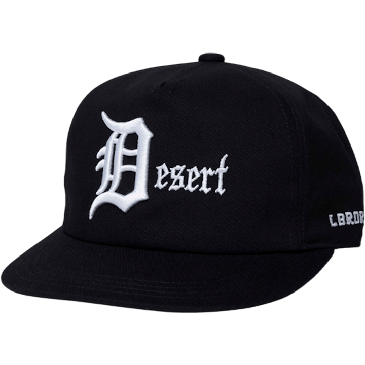 Desert Logo Cap Schwarz