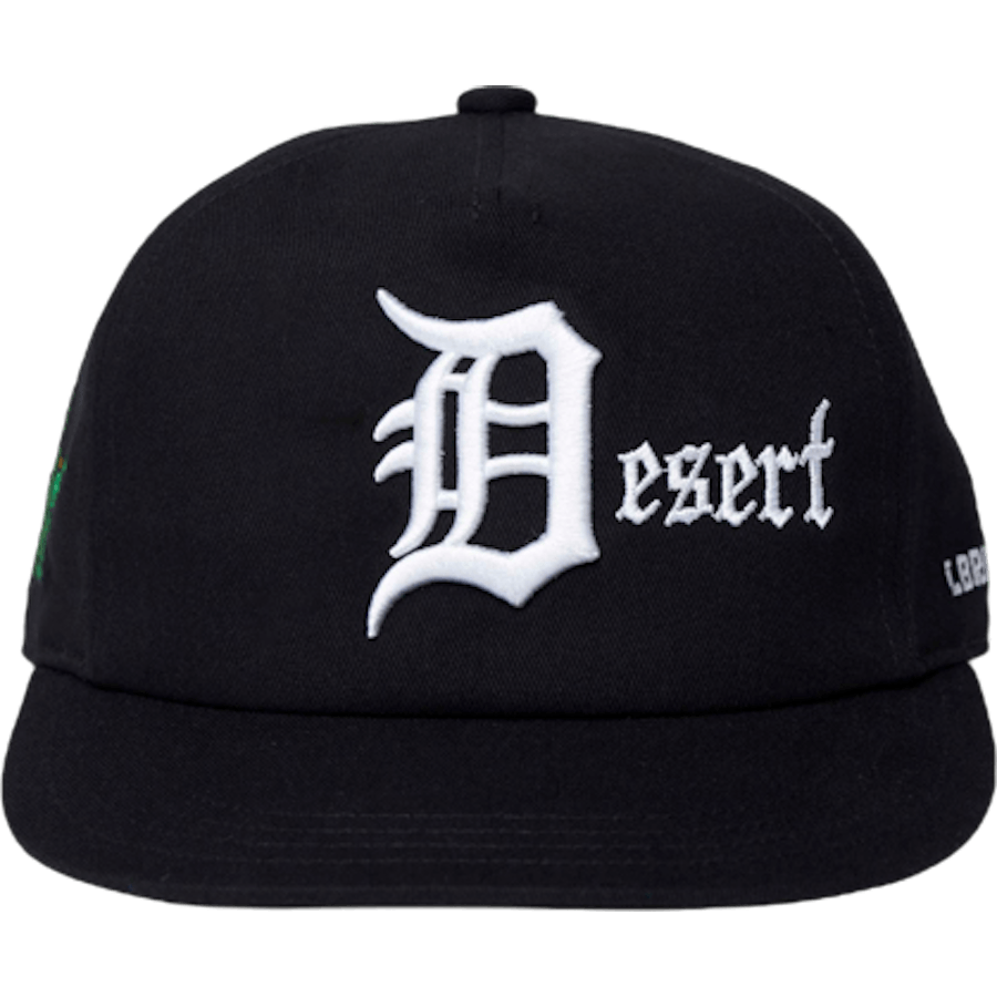 Desert Logo Cap Schwarz