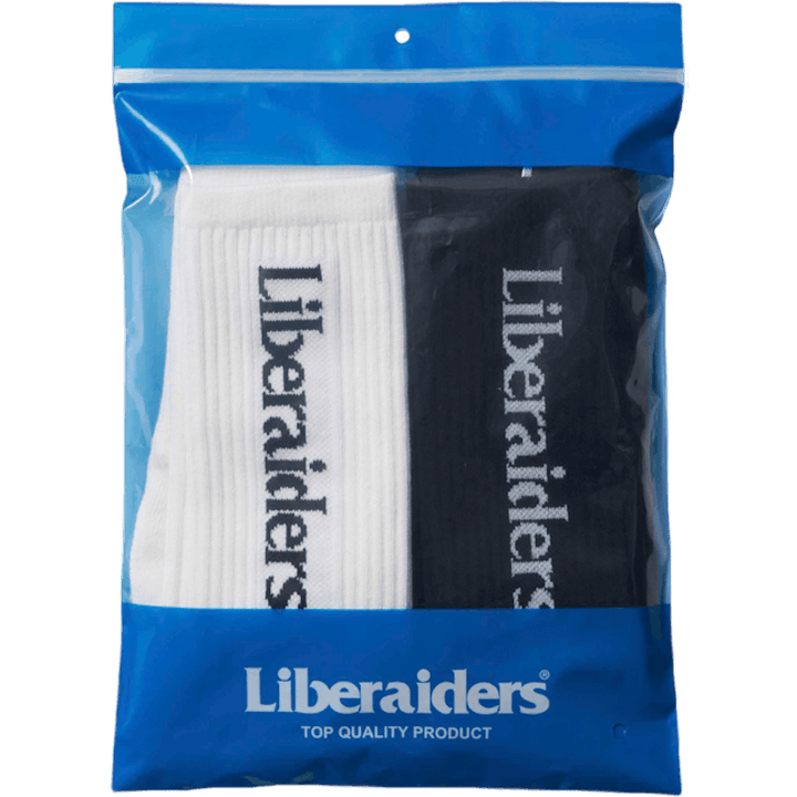 Lot de 2 paires de chaussettes assorties avec logo Og