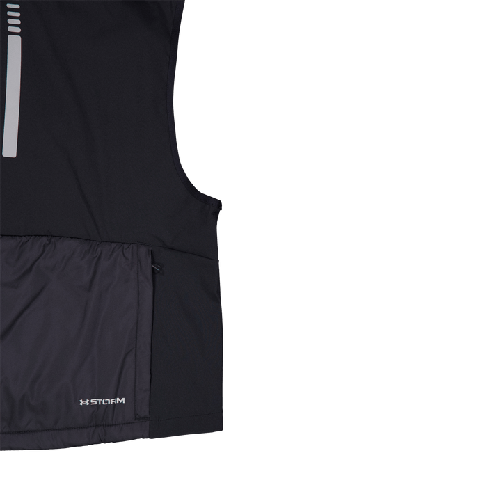 Gilet de course Ua Strm Session Noir