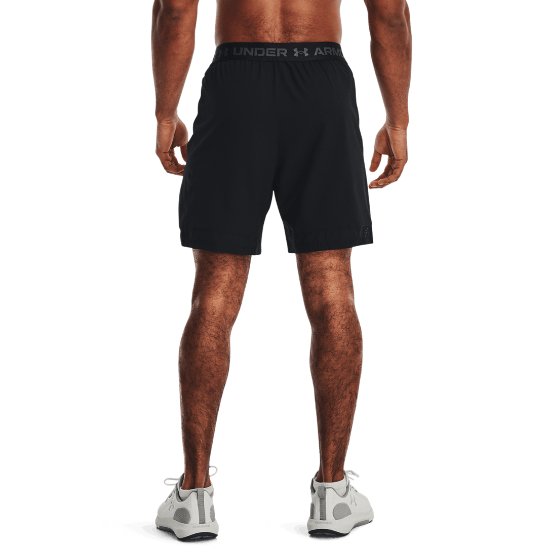 Short 6in Ua Vanish Woven Noir