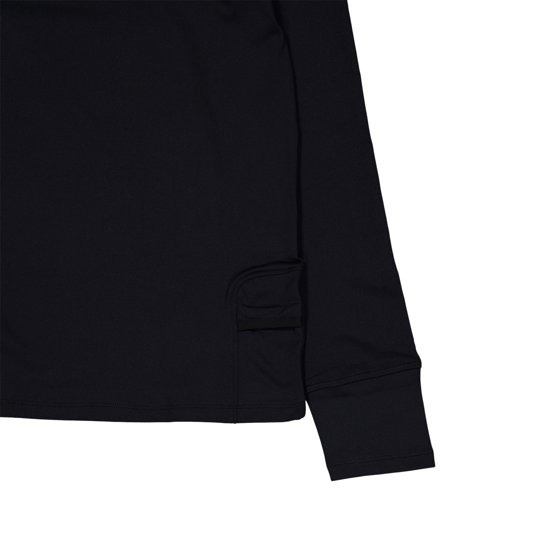 Qualifier Run 1/4 Zip Negro
