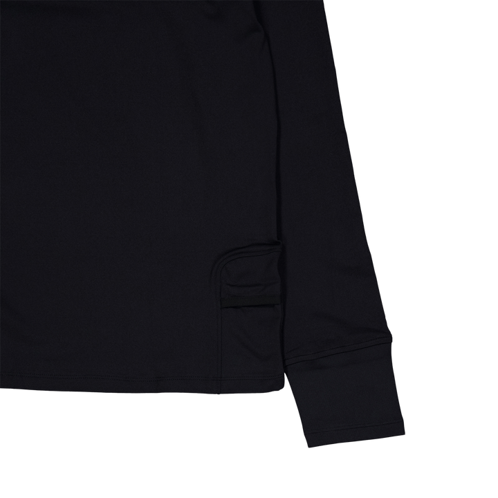 Qualifier Run 1/4 Zip Negro