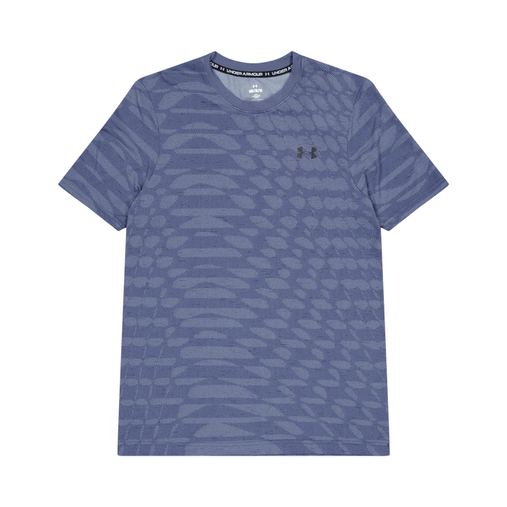 Ua Seamless Novelty Ss Downpour Gray