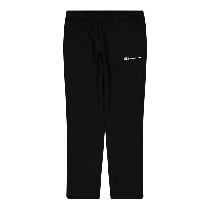 Straight Hem Pants Black Beauty