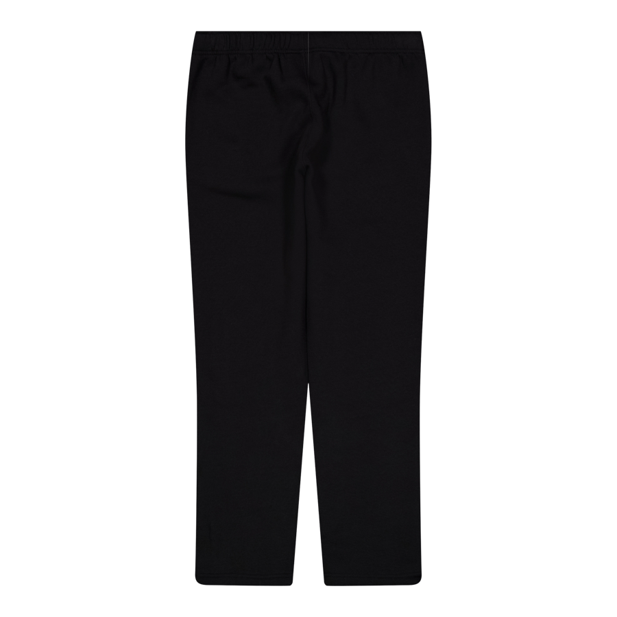 Straight Hem Pants Black Beauty