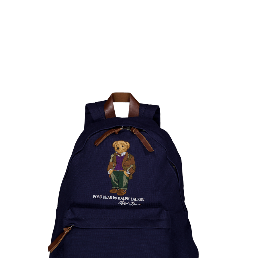 Polo Bear Canvas Backpack Newport Navy Bear