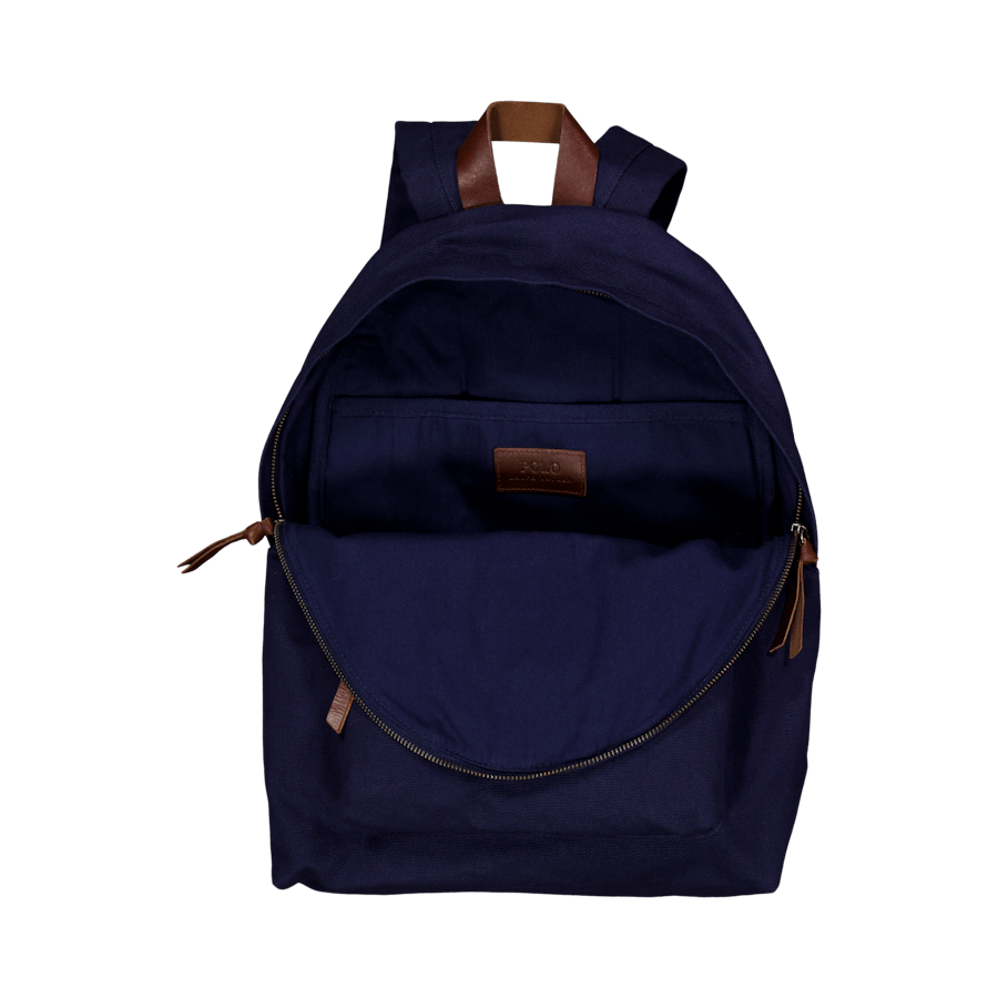 Polo Bear Canvas Backpack Newport Navy Bear