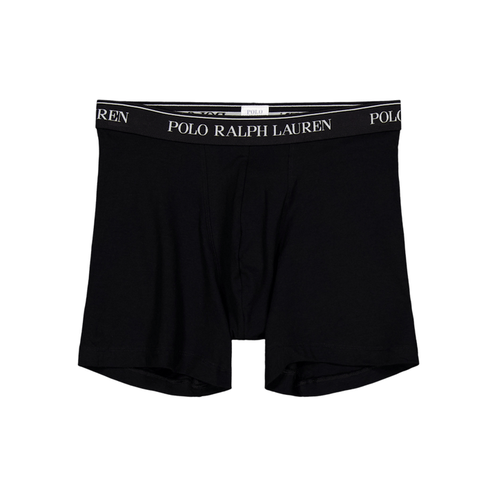 Stretch Cotton Boxer Brief 3-Pack 3PK White / Polo Blk / Andover Htr