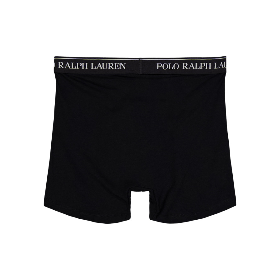 Stretch Cotton Boxer Brief 3-Pack 3PK White / Polo Blk / Andover Htr