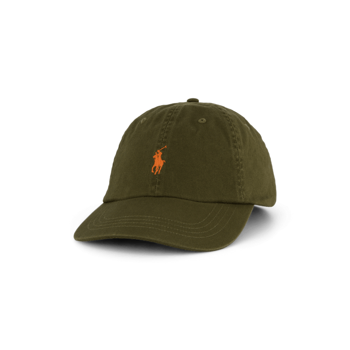 Puuvilla Chino Ball Cap Canopy Olive