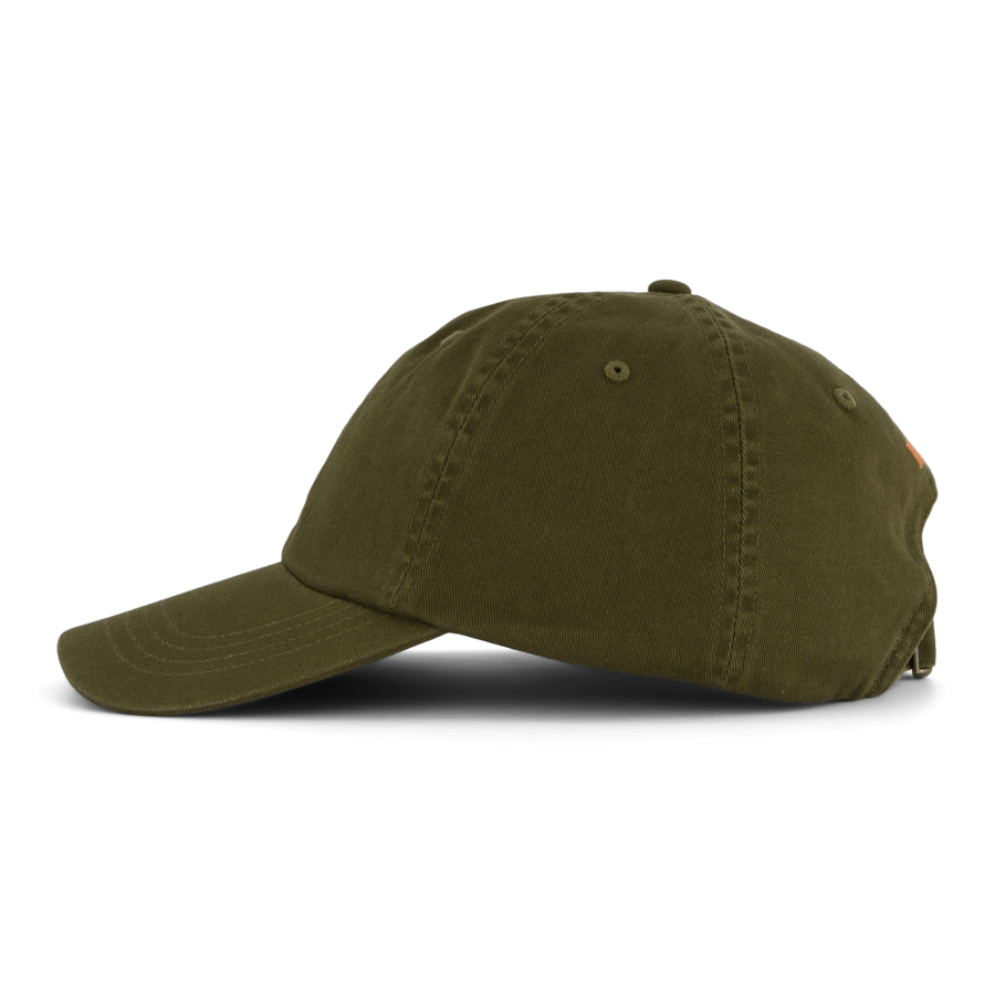 Puuvilla Chino Ball Cap Canopy Olive