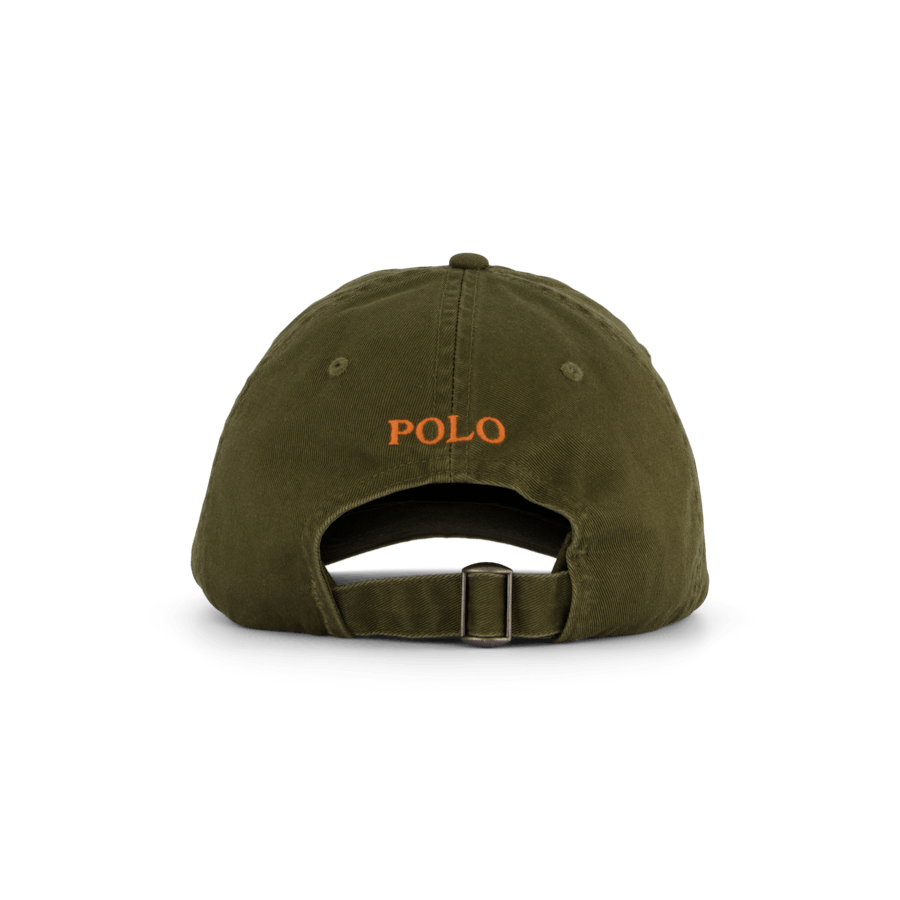 Puuvilla Chino Ball Cap Canopy Olive
